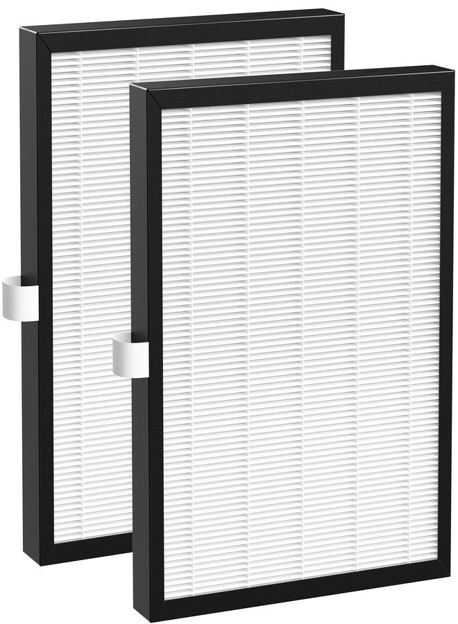 إيزينجو فلتر بديل KJ217 متوافق مع جهاز تنقية الهواء الذكي الكبير MOOKA KJ217 3 في 1 المزود بفلتر كربون نشط عالي الكفاءة KJ217 لإزالة غبار الحيوانات الأليفة والدخان والروائح ووبر الحيوانات وحبوب اللقاح، عبوة من قطعتين - Image 1