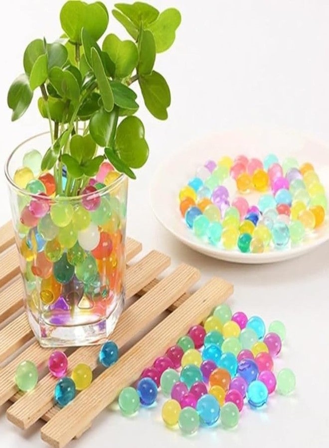 Trinanta Ventures Multicolour Jelly Water Balls – 40 Pcs Absorbent Polymer Jelly Beads, Magic Water Crystal Jelly Balls - Rubber Water Balls/Jelly Water Beads for Plant, Jelly Bubbles for Kids - Image 3