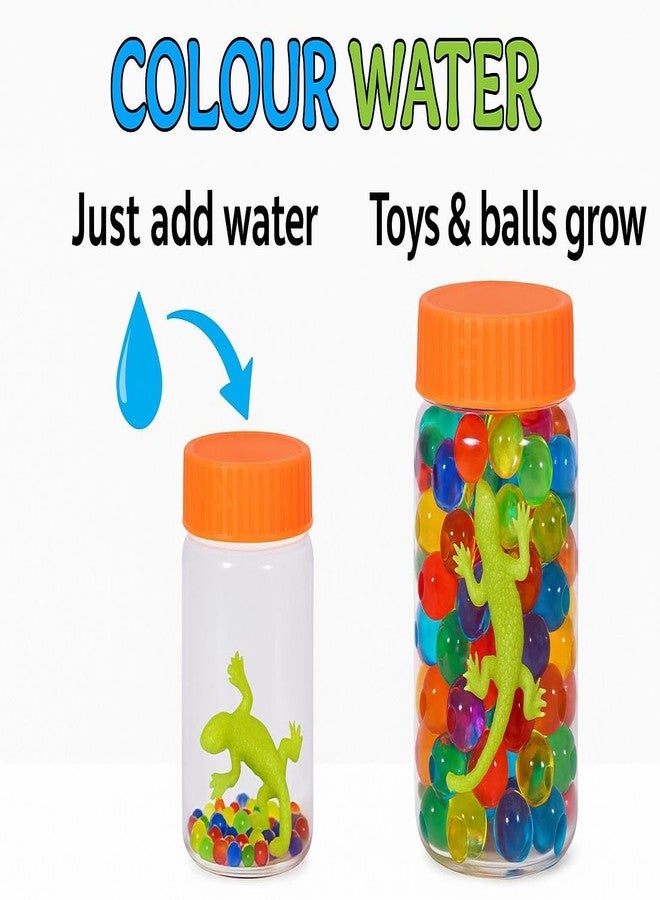 Trinanta Ventures Multicolour Jelly Water Balls – 40 Pcs Absorbent Polymer Jelly Beads, Magic Water Crystal Jelly Balls - Rubber Water Balls/Jelly Water Beads for Plant, Jelly Bubbles for Kids - Image 4
