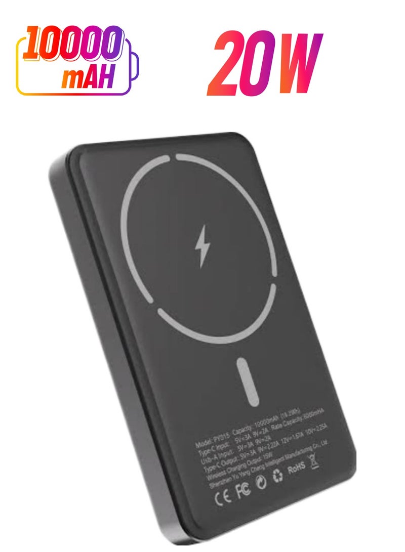 Heatz Wireless Power Bank 10000mAh Black ZP29 - Image 1