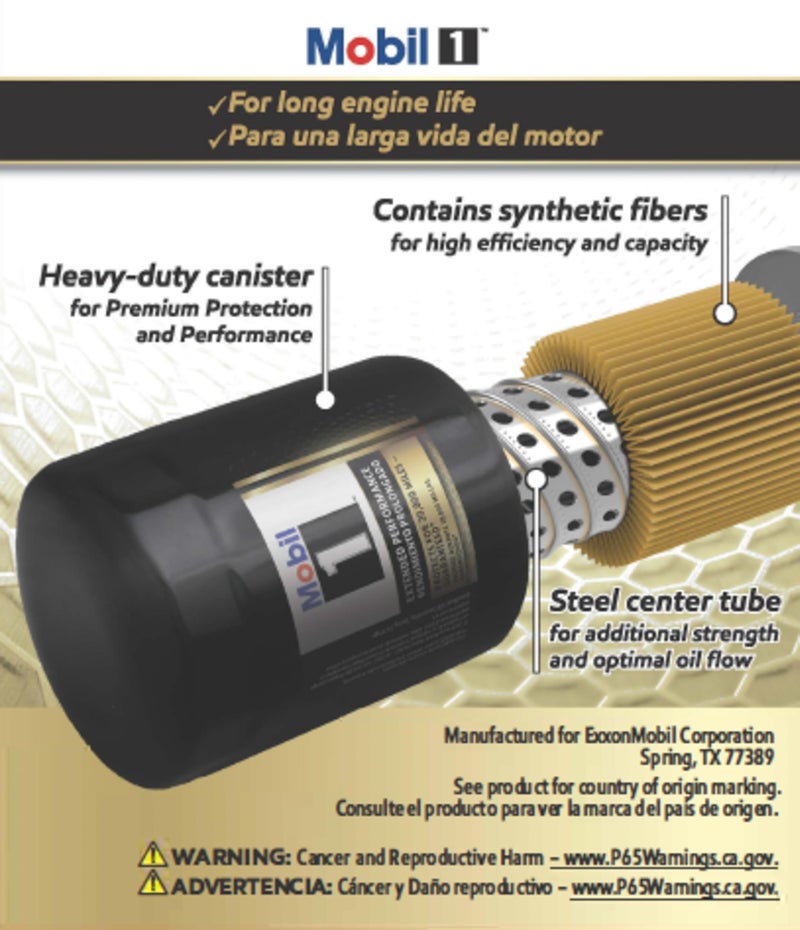 Mobil 1 M1-101A Extended Performance Oil Filter - Image 2