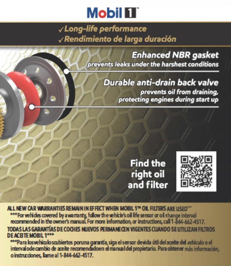Mobil 1 M1-101A Extended Performance Oil Filter - Image 3