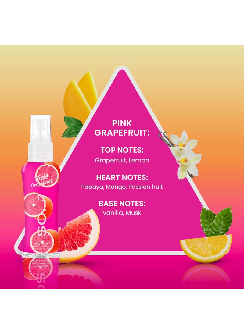 So..? So Body Mist Set  Body Spray for Women  Cruelty Free Vegan Perfumes for Women  650 to 1000 Sprays  Travel Size Gift Set  4 pcs Pack of 2  - Image 2