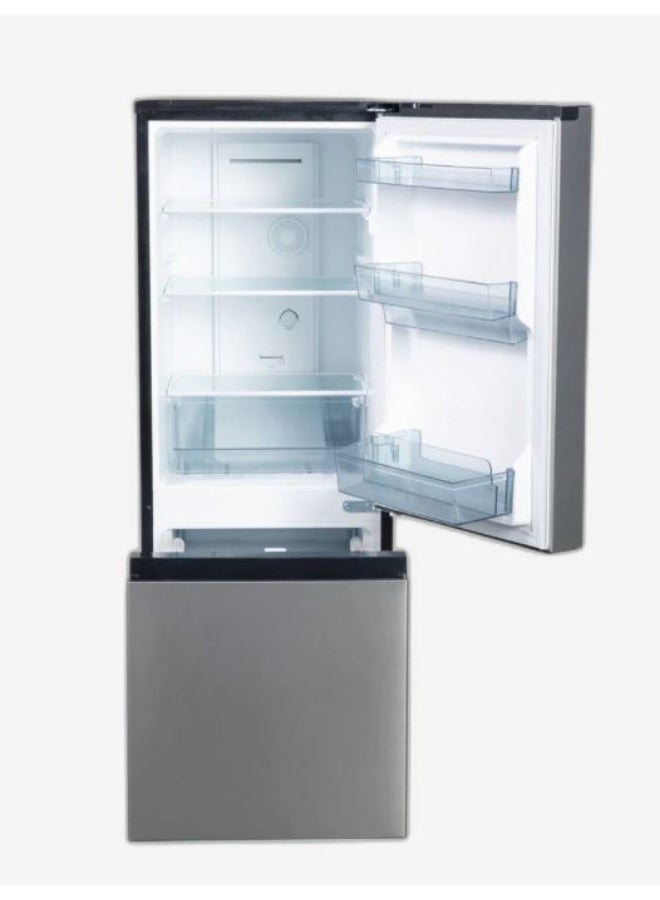 هوفر ثلاجة هوفر بفريزر سفلي خالية من الصقيع موديل HBR-K203-S فضي ضمان 1 سنة - Image 2