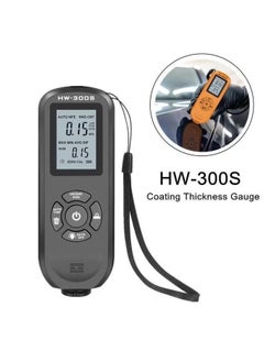 ماركة غير محددة جهاز قياس سماكة فيلم طلاء السيارات HW-300PRO، مقياس سماكة تلقائي، نطاق 0-2000 ميكرومتر، مختبر الطلاء الحديدي وغير الحديدي، أدوات يدوية للسيارات  - Image 2