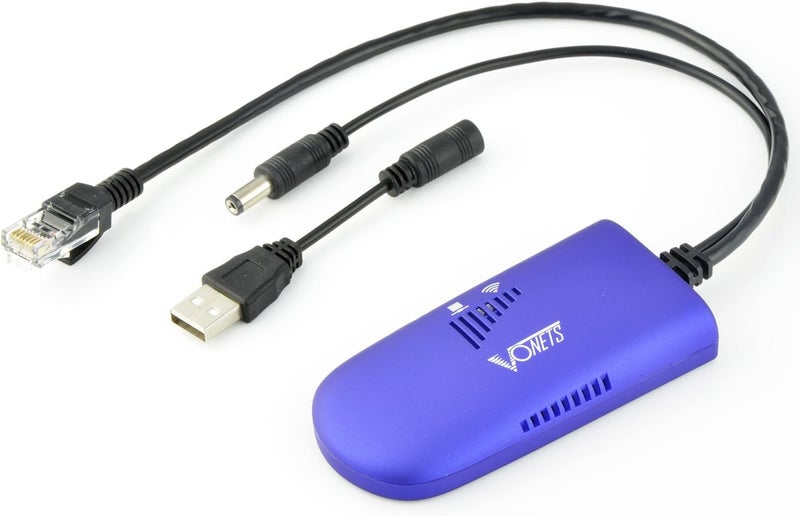 Vonets WiFi to Wired WiFi Bridge Ethernet/Signal Repeater Mini Industrial 2.4GHz 300Mbps 1 RJ45 Male USB/DC Powered for Monitoring,Electronic Scales,IP Printer,Robots,Medical Devices VAP11G-300 Worldwide popular practical build - Image 1