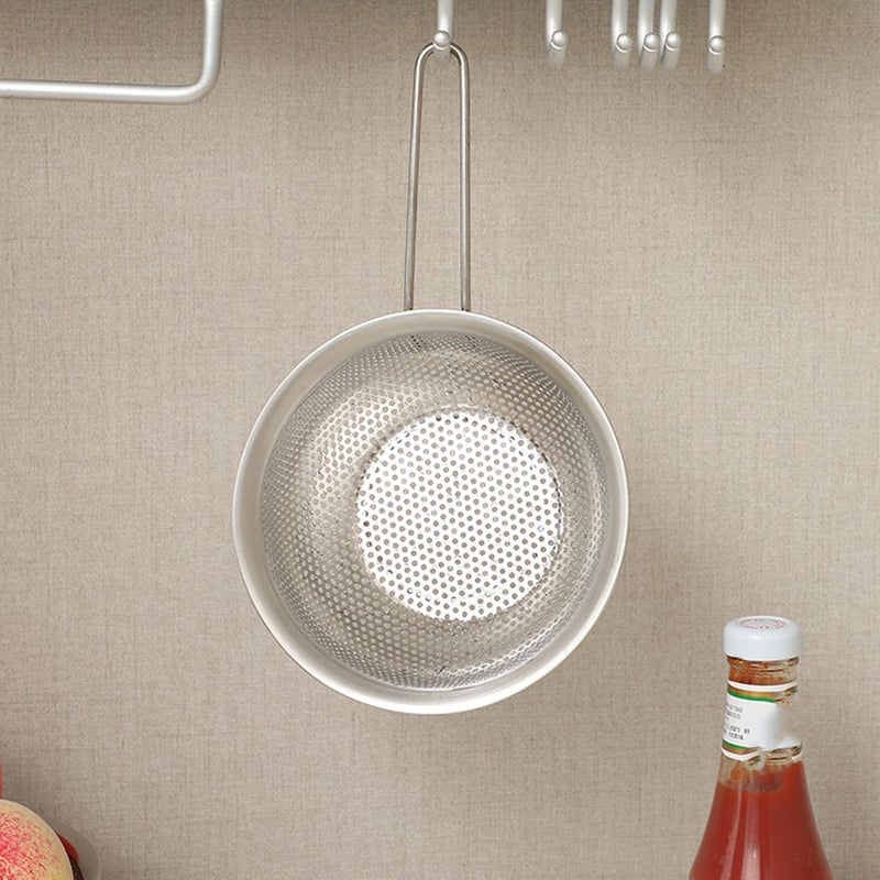 Draining Basket Stainless Steel Frying Basket Food Cleaning Basket Rice Sieve - Image 4