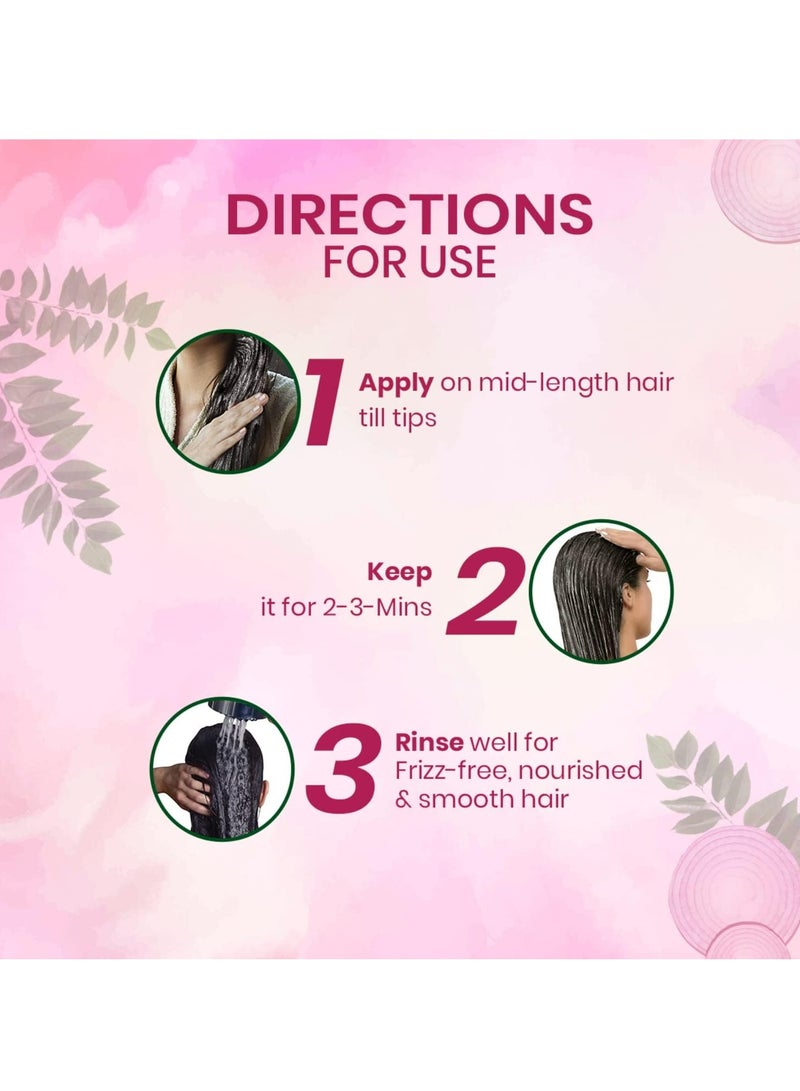 emami Kesh King Organic Onion Conditioner With Curry Leaves For Hydrated And Nourished Hair For All Hair Types 200 ML  - Image 3