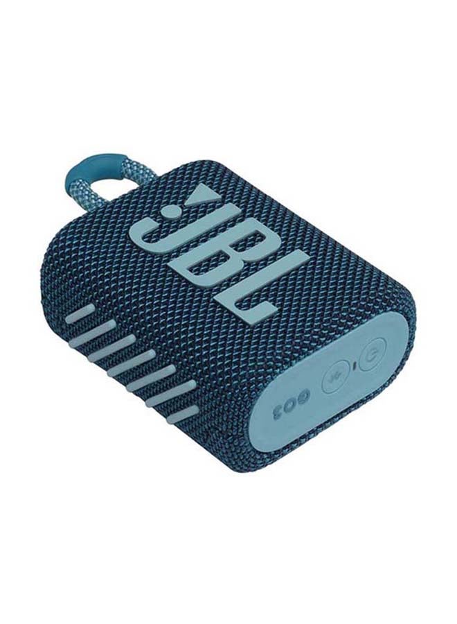 JBL Renewed - GO 3 Portable Bluetooth Speaker blue - Image 2