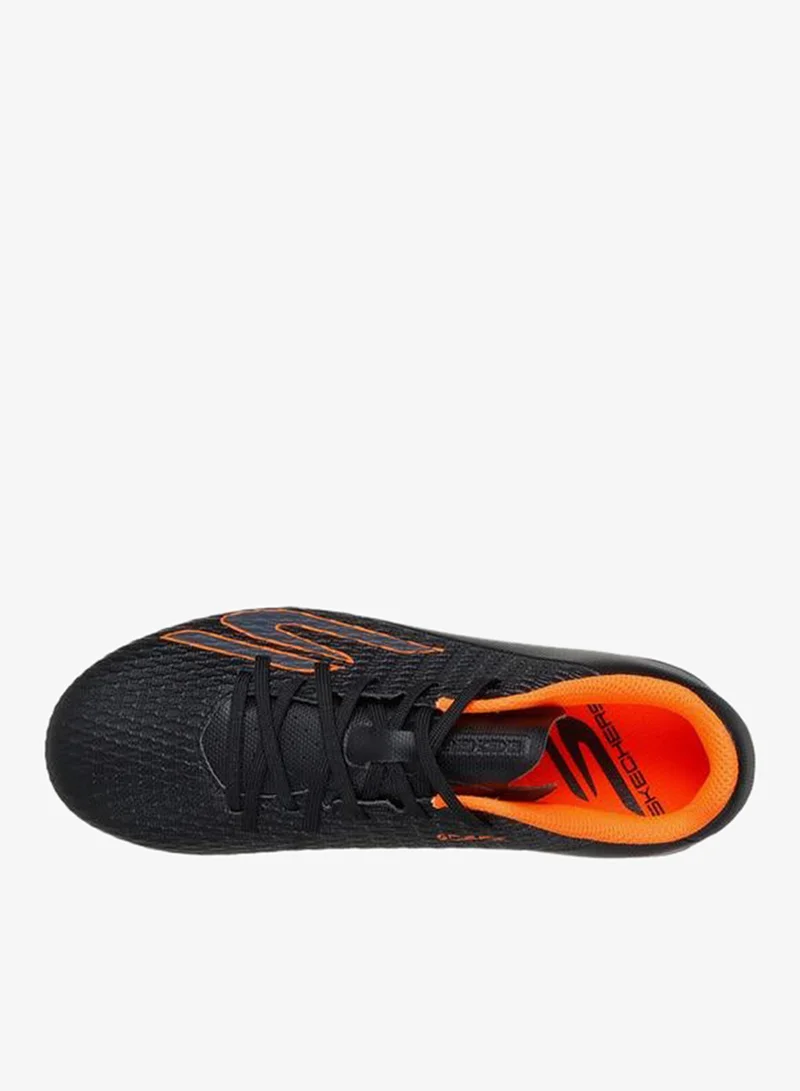 SKECHERS Boys Jr Youth Fg Lace-Up Football Firm Ground Shoes - 252160L-Bkor-C
