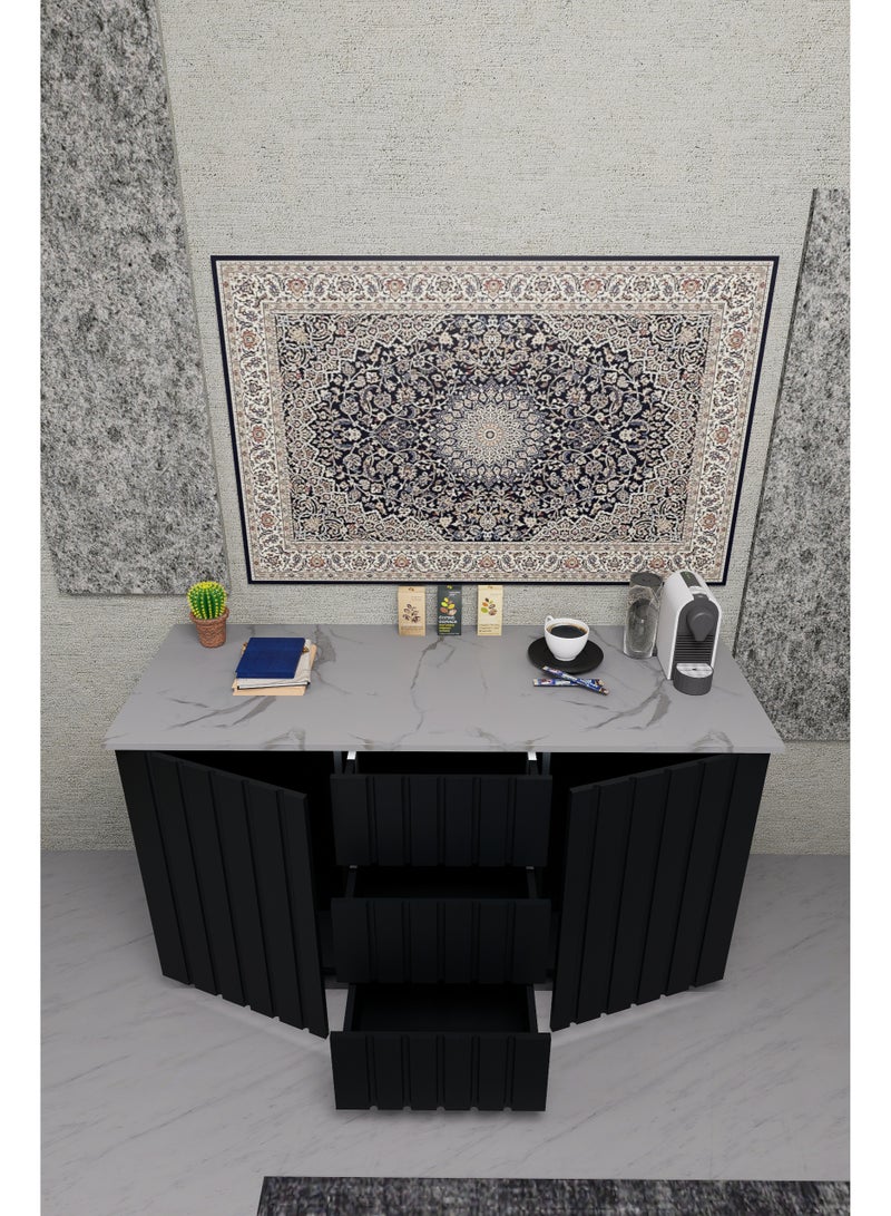 كوفي وورلد ركن القهوة بنقشات دائرية باضاءة مخفية - Image 3