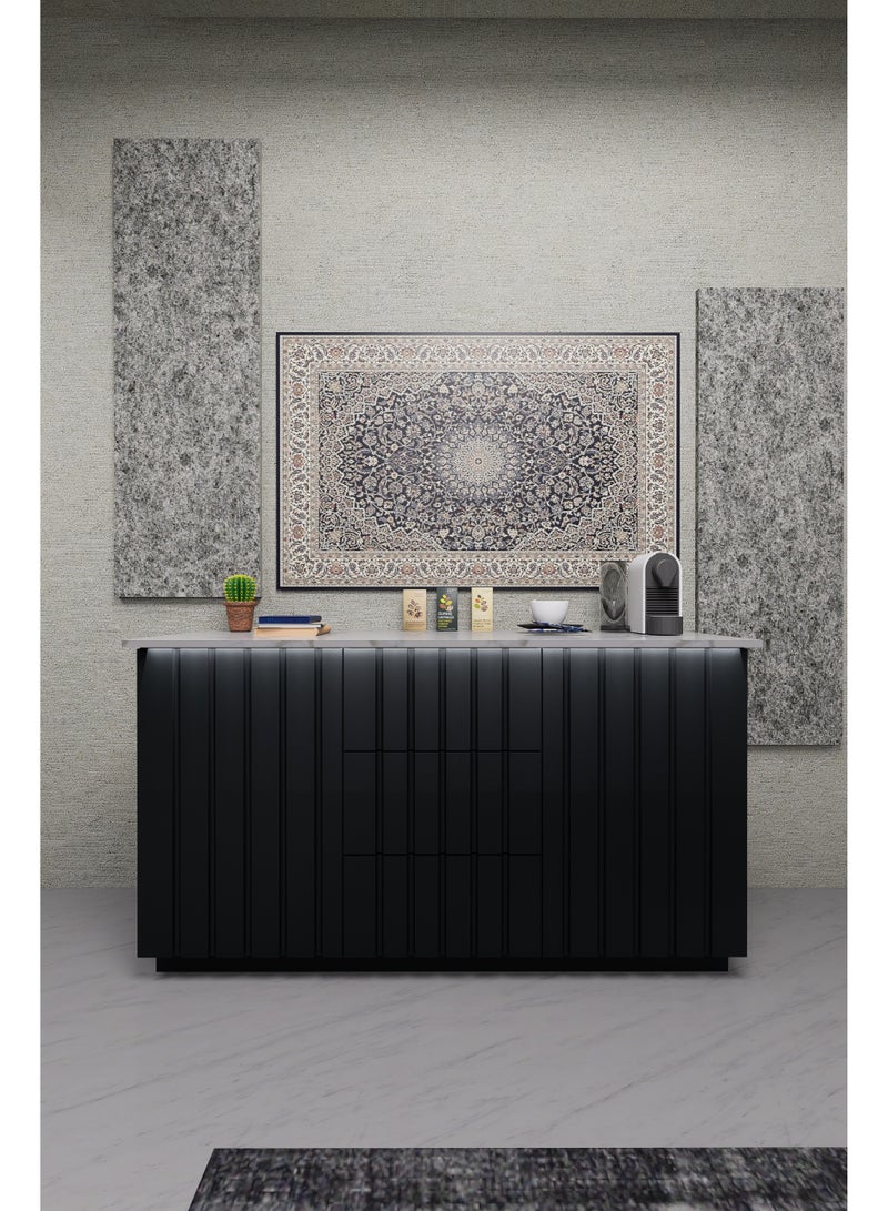 كوفي وورلد ركن القهوة بنقشات دائرية باضاءة مخفية - Image 1