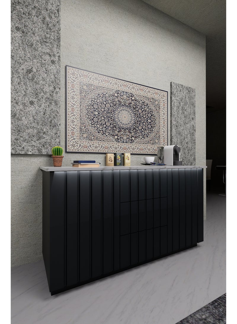 كوفي وورلد ركن القهوة بنقشات دائرية باضاءة مخفية - Image 5