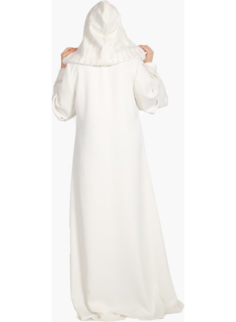 Wonderful Wear Princess Abaya White - Image 1