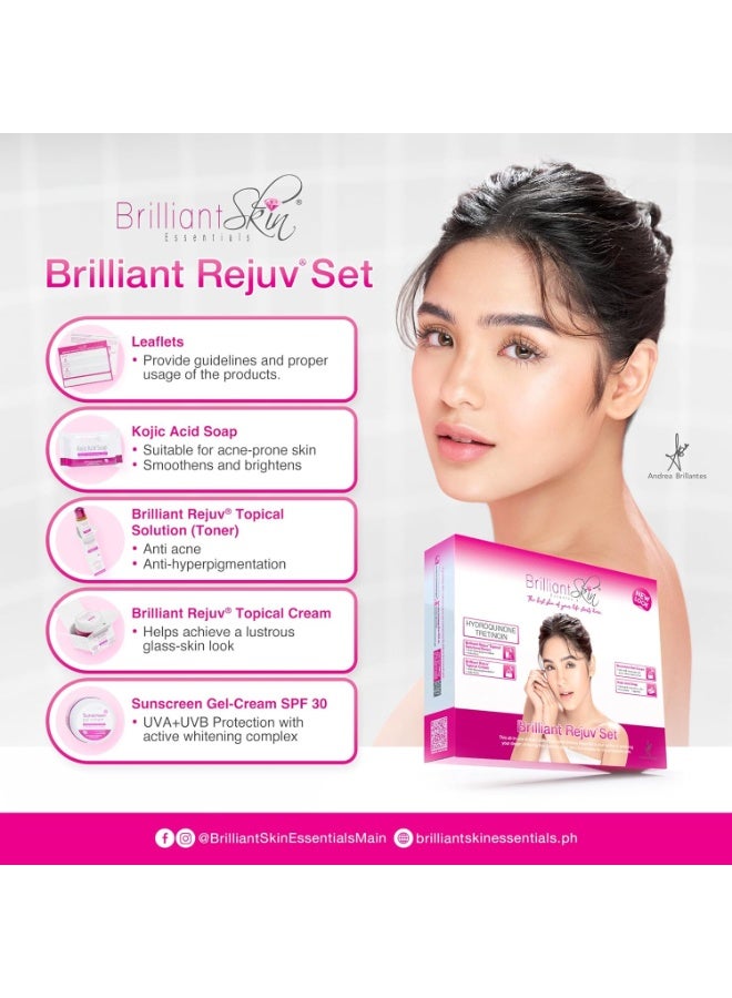 Brilliant Skin Rejuvenating Facial Set Clear - Image 3
