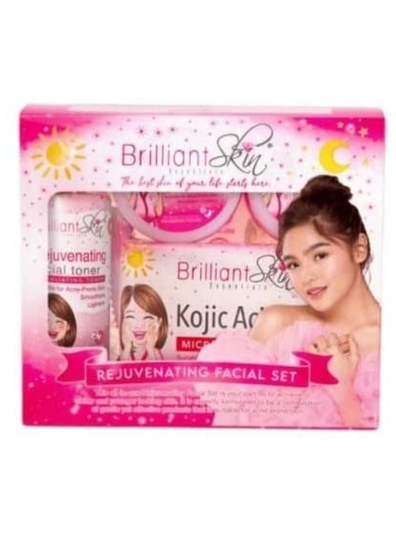 Brilliant Skin Rejuvenating Facial Set Clear 