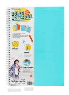 Foldermate 3-Piece A4 Size Spiral Lined Notebook 70 Sheets  - Image 2