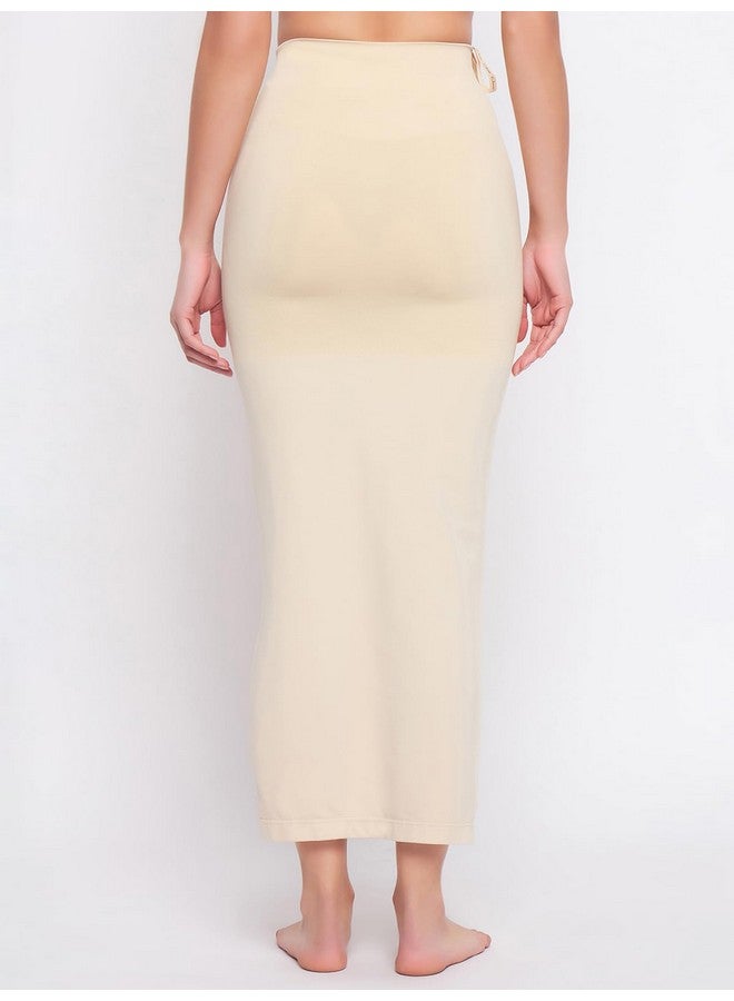 Clovia Clovia Women's Plain/Solid Shaping Full Slip (SW0048P24S_Beige_Small) - Image 5