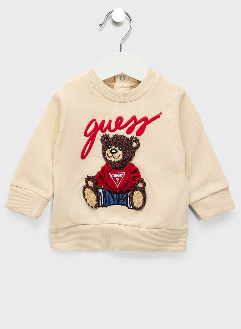GUESS Infant Crew Neck Top And Pants Set - Image 2