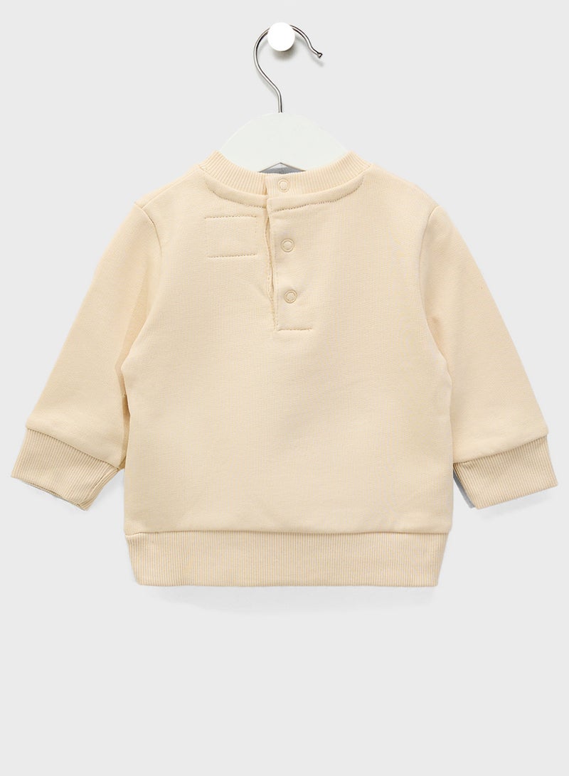 GUESS Infant Crew Neck Top And Pants Set - Image 3