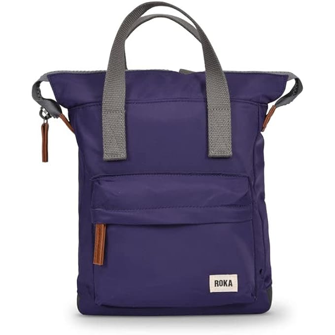 ROKA London Bantry B Small Sustainable Nylon Backpack - Image 1