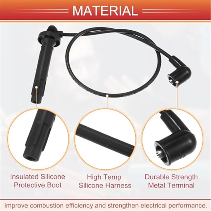 Vuzmode Car Spark Plug Coil Wires for Subaru - Image 5