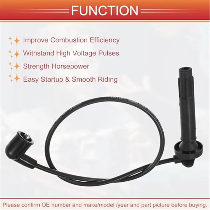 Vuzmode Car Spark Plug Coil Wires for Subaru - Image 3