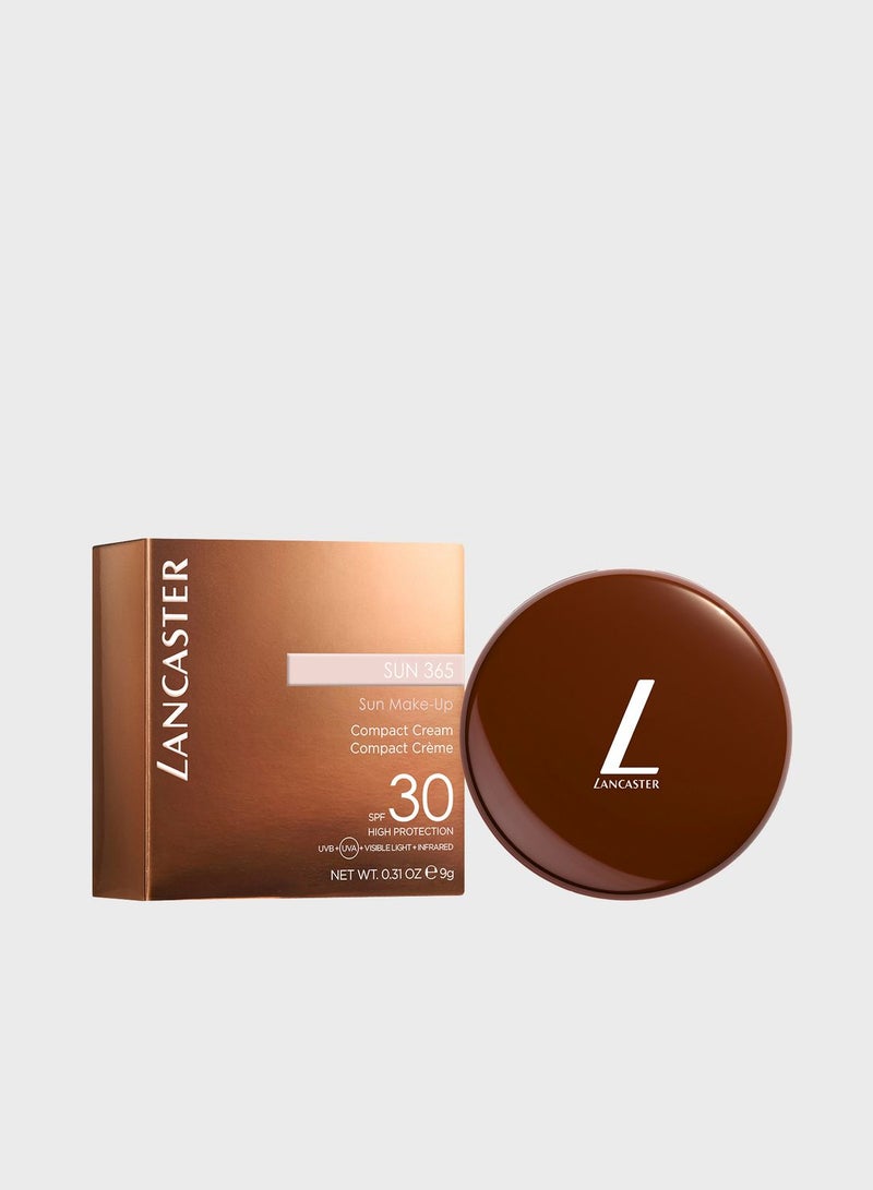 Lancaster Sun 365 Sun Make Up Compact Cream SPF30, 9g