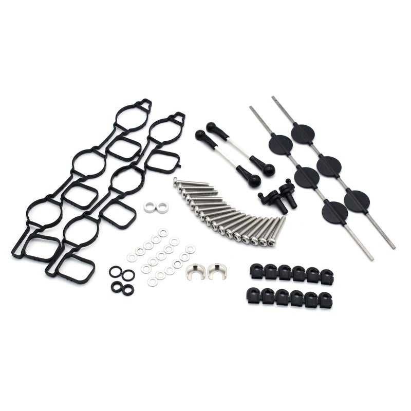 Intake Manifold Swirl Air Flap Set: High-Quality Aluminum Construction - Durable Corrosion-Resistant Lever Repair Kit for Audi VW Mercedes Benz 2.7 3.0 TDI A4 A5 A6 A8 Q7 Touareg Engines - Image 1