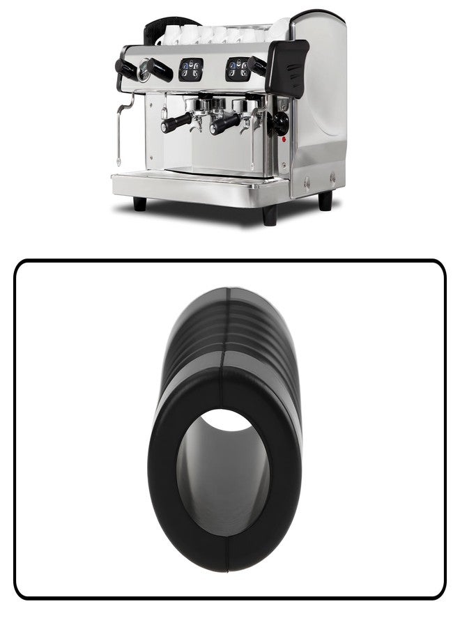 ECSiNG 2pcs 8mm Rubber Steam Pipe Sleeves Compatible with Expobar Compatible with Carimali Commercial Espresso Machines - Image 3