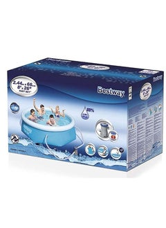 Bestway 57268 Fast Set Pool - 2.44 m x 66 cm  - Image 1