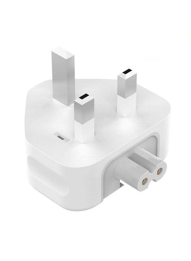 UK Wall Plug AC Adapter Duckhead – Compatible with USB-C Devices and Various Power Chargers  - Image 1