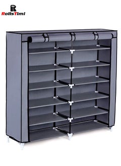 Double Fabric Shoe Rack Grey - pzsku/Z181957A985B6113C94A7Z/45/_/1726279476/97ad71a0-a806-448a-b914-25b69f068dbb