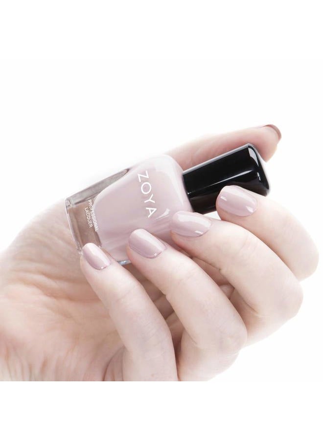 Zoya طلاء أظافر، أغنيس، 0.5 أونصة سائلة - Image 2