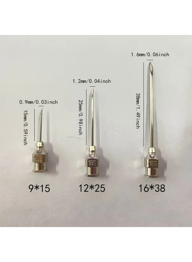 16x38 Heavy Duty Veterinary Injection Needles 3 Sizes Stainless Steel for Farm Animals Pets - Image 4