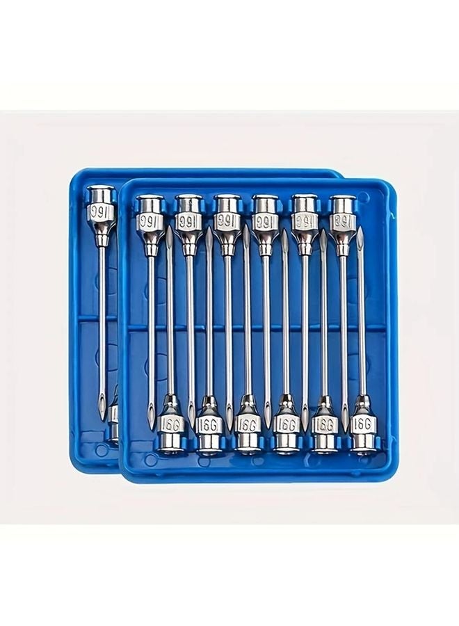 16x38 Heavy Duty Veterinary Injection Needles 3 Sizes Stainless Steel for Farm Animals Pets - Image 3