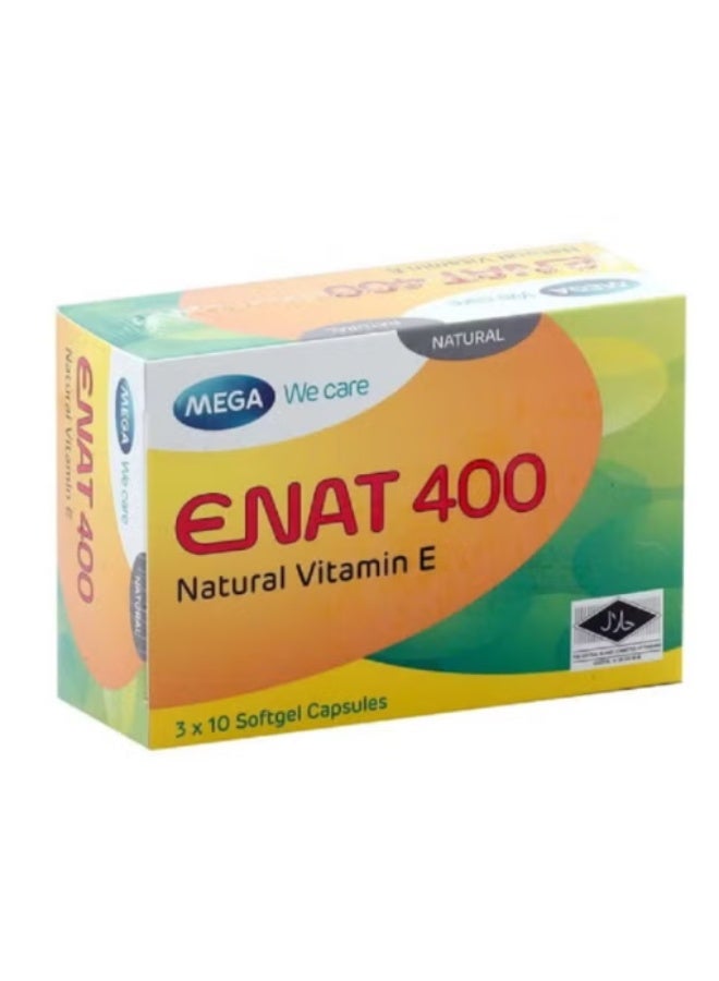 Natural enat 400 cap 30s