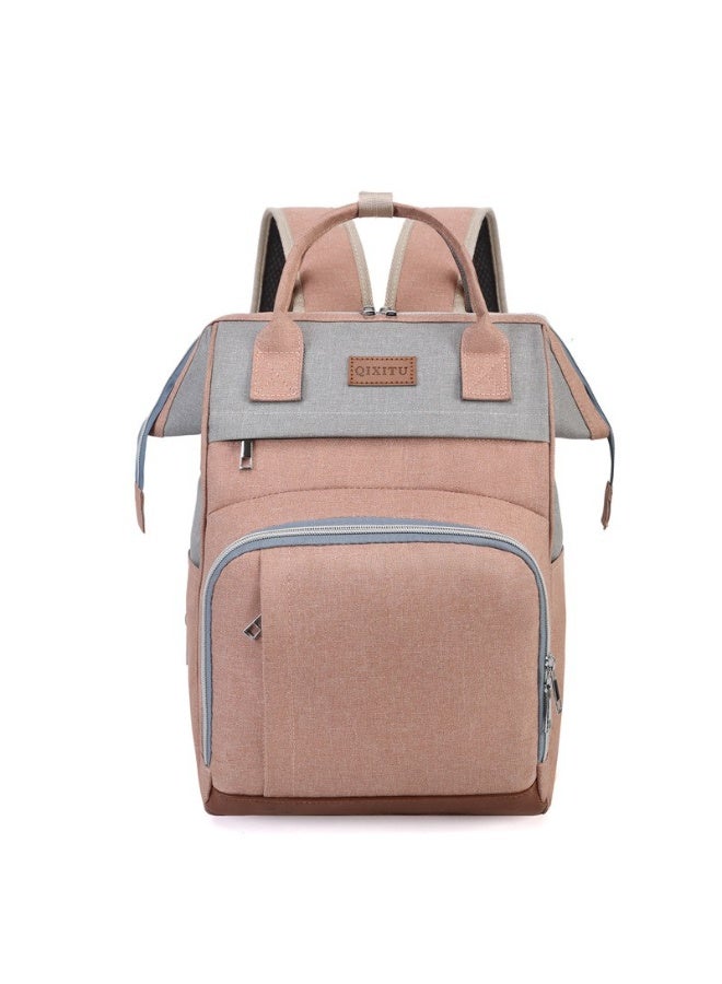 Multifunctional waterproof baby diaper backpack a bag and backpack for baby care essentials and travel for mothers - Image 1