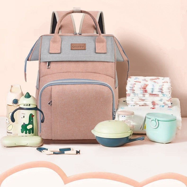 Multifunctional waterproof baby diaper backpack a bag and backpack for baby care essentials and travel for mothers - Image 3