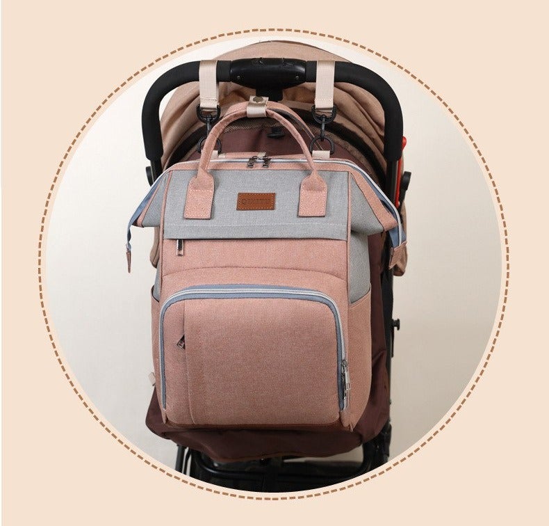 Multifunctional waterproof baby diaper backpack a bag and backpack for baby care essentials and travel for mothers - Image 5