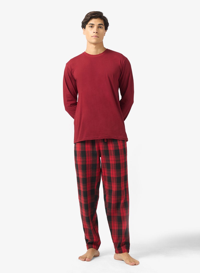 Robert Wood Nightwear T-Shirt & Pants Set - Image 5