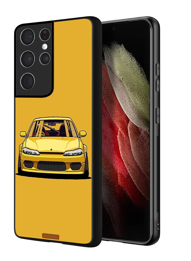 Tolwak Samsung Galaxy S21 Ultra 5G Protective Case Cover Car Art - Image 1