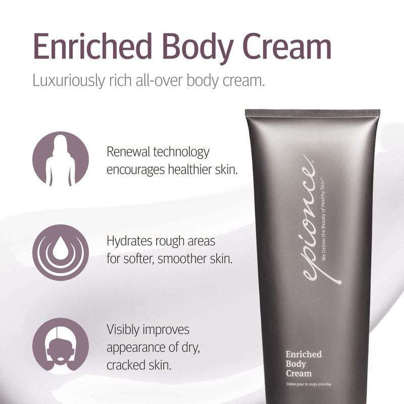 Epionce Enriched Body Cream - Hydrating, Rich Body Butter for Dry Skin on Hands, Feet & Elbows, For All Skin Types, Dermatologist Skincare - Image 1