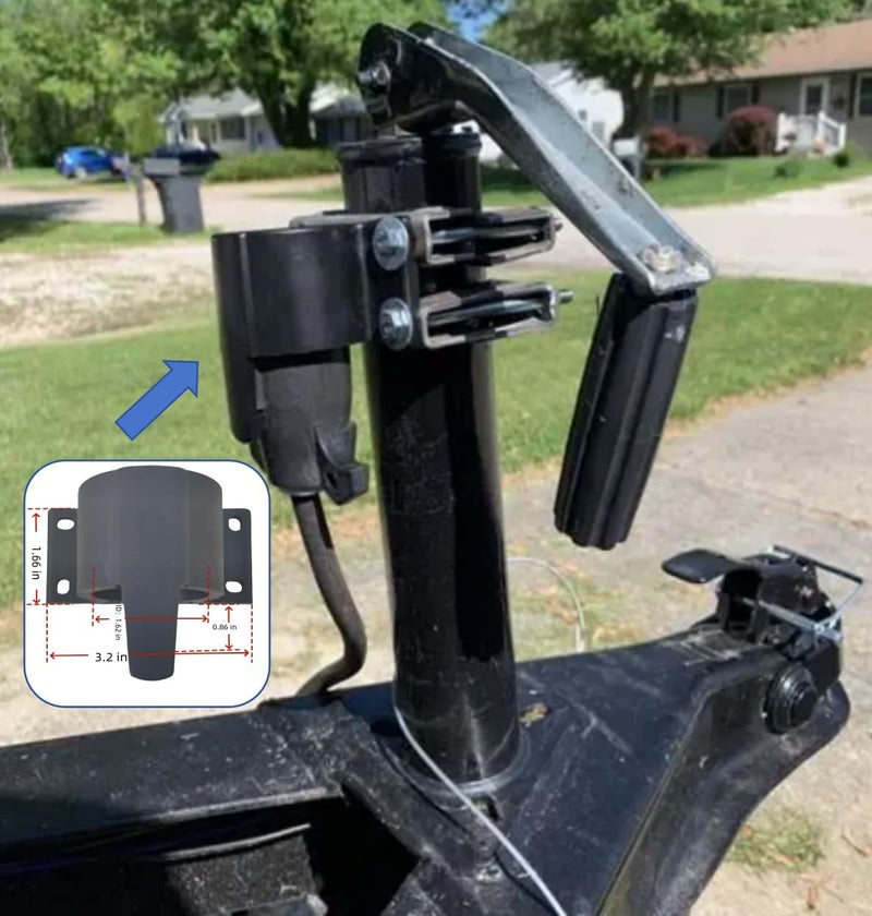 Patcae Replacement 7-Way Round Trailer Harness Plug Protector 7 Pin Trailer Cover Holder for Towing Trailer Camper RV Boat - Image 4