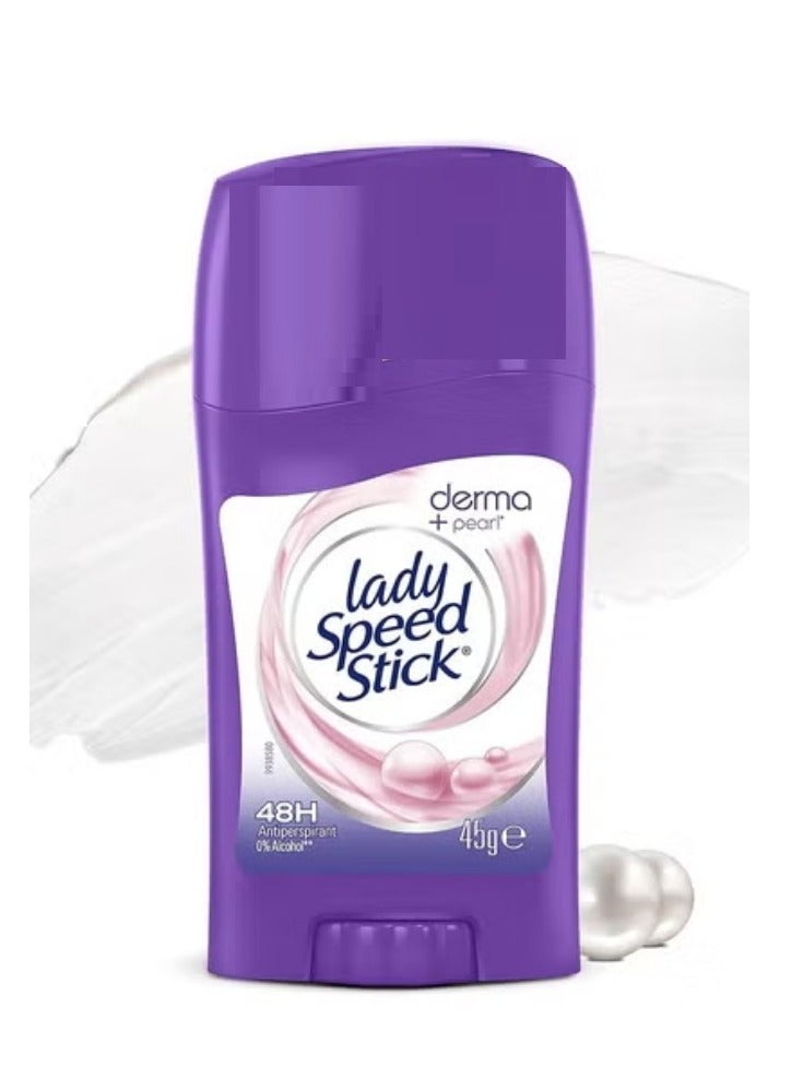 ليدي سبيد ستيك مضاد التعرق ديرما بيرل  45 جم - Image 1