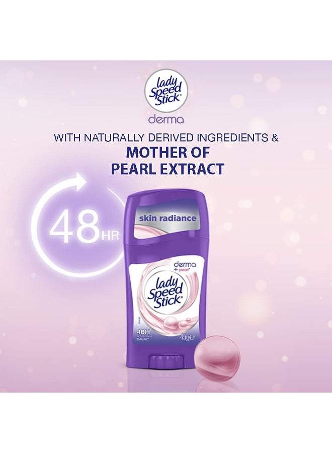 ليدي سبيد ستيك مضاد التعرق ديرما بيرل  45 جم - Image 2