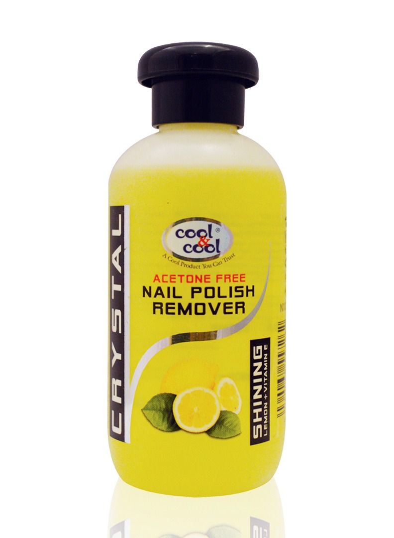 Cool & Cool Nail Polish Remover Lemon 100ml - Image 1