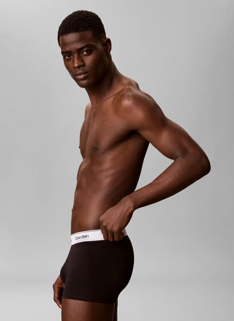 Calvin Klein  3 Pack Trunks - Icon Cotton Stretch for Men | Best Price UAE