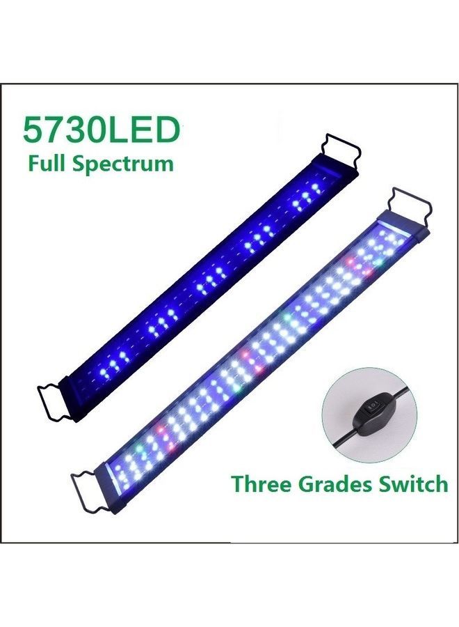 NIBEMINENT Ultra High Full Spectrum Fish Tank LED Lighting Blue 30cm - Image 2