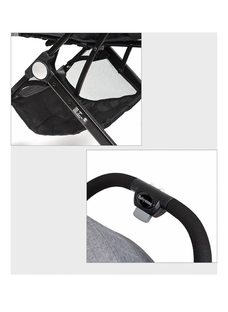 Generic - Portable Stroller for traveling, easy folding type can use in airline cabinet(BLACK) - Image 1